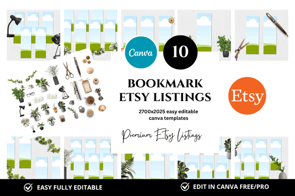 10 Bookmark Premium Etsy Listings Mockup: A Comprehensive Evaluation