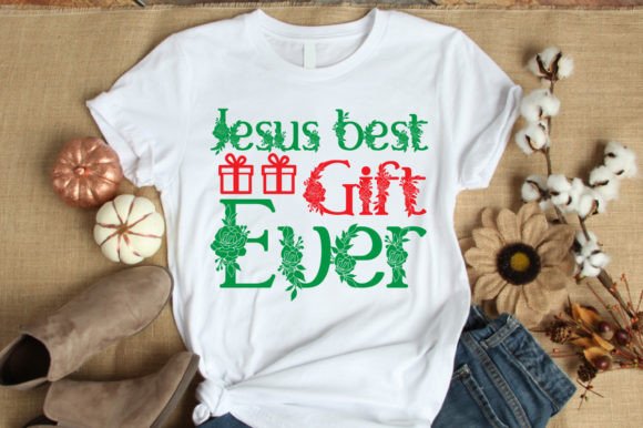 JESUS BEST GIFT EVER SVG Font