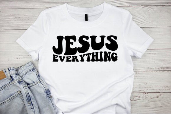Retro Christmas SVG Font, Jesus Ever