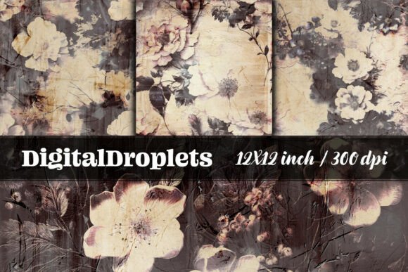 Scratched Florals Vol.1 Collection: A Unique Approach to Floral Design