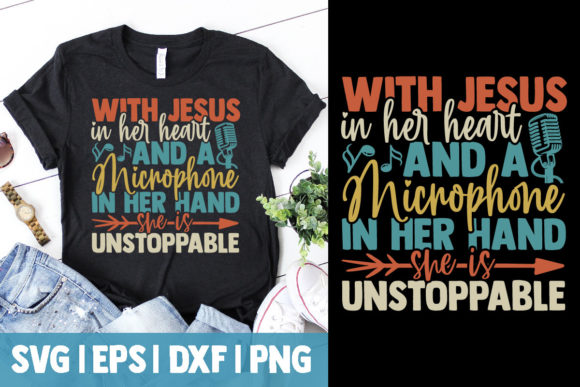 With Jesus in Her Heart and a Microphone